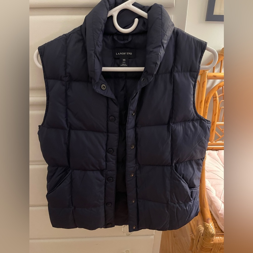 Classic Lands’ End downed field vest